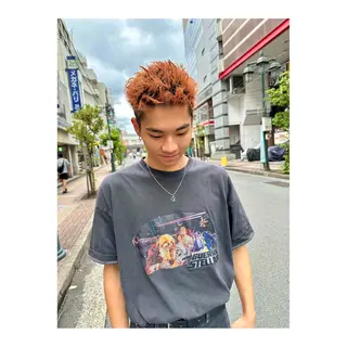 カラー メンズ ange☞ soutaのヘアスタイル