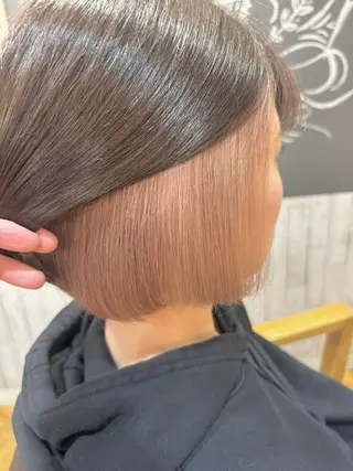 ショート 髪質改善＆艶カラー Zina💋池袋のヘアスタイル