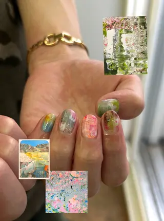 メンズ ネイル anil miyuのネイルデザイン