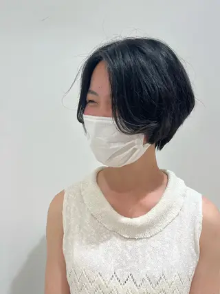 ショート 🐺ウルフ× ハイトーン🐺MOEのヘアスタイル