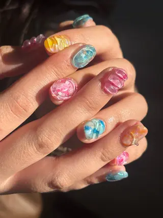 メンズ ネイル ✨akari✨千葉駅 アート、メンズネイルのネイルデザイン