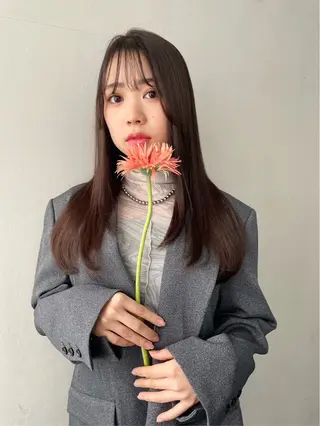 ロング カラー Hanon 美桜のヘアスタイル