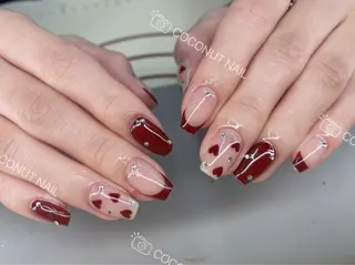 ネイル 神田 ココナッツのネイルデザイン