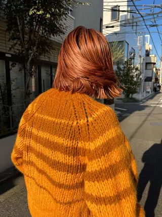 ショート カラー eri kinjoのヘアスタイル