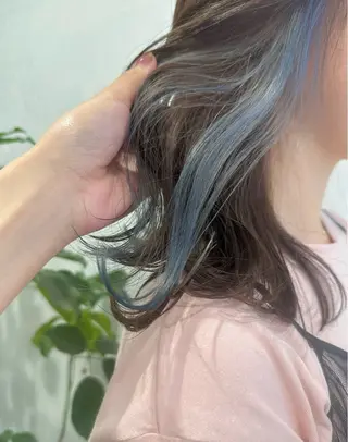 カラー ✄折橋 彩花🐶🍑のヘアスタイル