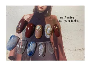 ネイル ﾈｲﾙﾙｰﾑﾘｯｶ 𝐦𝐚𝐲𝐮のネイルデザイン