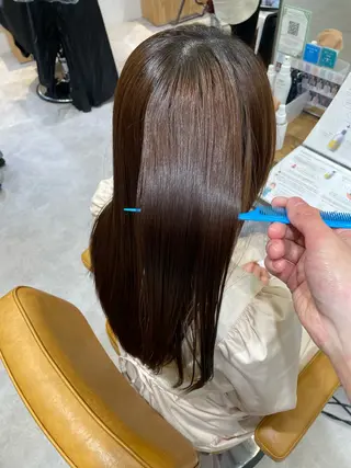 ロング パーマ タンバルモリ/ ボブ/中西晴香のヘアスタイル