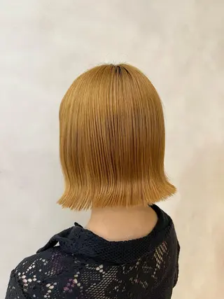 ミディアム 外ハネボブ♡ YUIのヘアスタイル