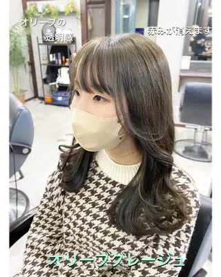 ロング カラー ＊横浜駅＊ 金子 誠也のヘアスタイル