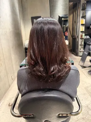 ミディアム パーマ ✨表参道/髪質改善 /柏原遼斗✨のヘアスタイル