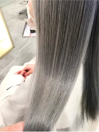 ロング ブリーチ/髪質改善 NYNY大久保のヘアスタイル