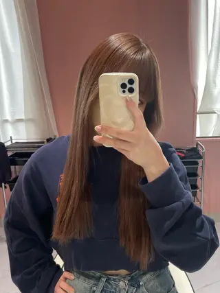 カラー amoretto 天文館店所属・amoretto kiraのヘアスタイル