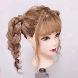 ヘアアレンジ 新宿ヘアセットメイク Asa-mのヘアスタイル