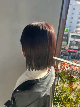 ショート カラー ダブルカラー寒色系 ボリューム改善ハヤトのヘアスタイル
