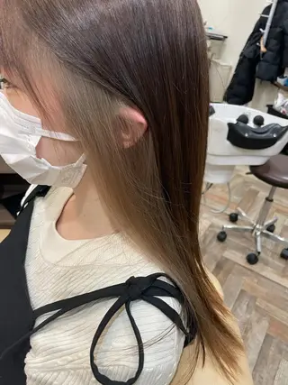 セミロング 寺本 早希のヘアスタイル