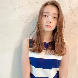 ロング 明津 桜空のヘアスタイル