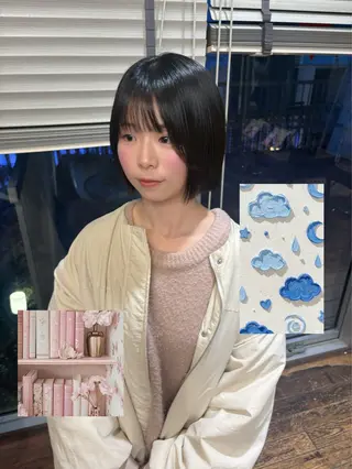 ショート 【美ボブ.艶カラー. 梅田茶屋町】midoのヘアスタイル