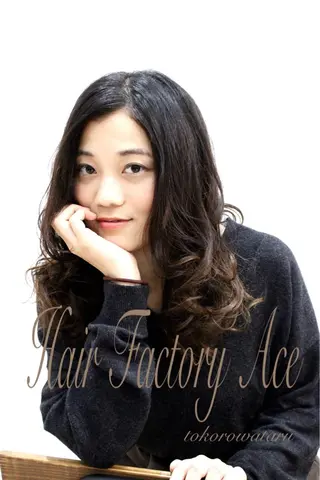 セミロング 所渉/韓国レイヤー /ウルフカットのヘアスタイル