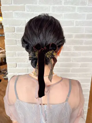 ロング ヘアアレンジ Topstylist YUKIのヘアスタイル