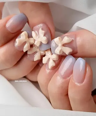 ネイル 3dパーツ/流行り 👧shushu❤️のネイルデザイン