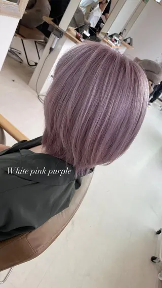 ミディアム 鈴木 妃帆未のヘアスタイル