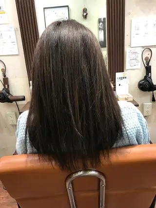 ミディアム 木村 瞬のヘアスタイル