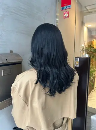 ロング カラー 似合わせカット🫧 吉見衣生のヘアスタイル