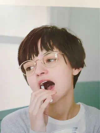 ショート 洲﨑 昴世のヘアスタイル