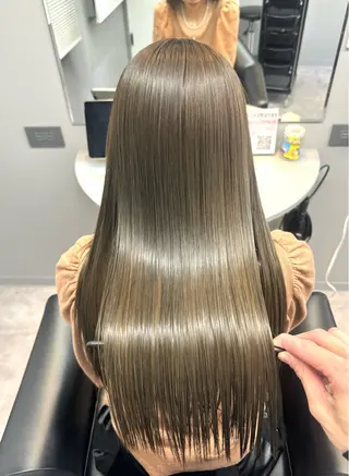 ロング カラー 美髪矯正・レイヤー 倉友哉のヘアスタイル