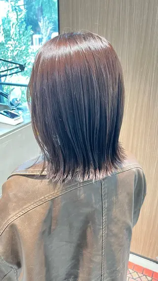 ミディアム 鶴舞/透明感/リア ライズ/ いっとぅーのヘアスタイル