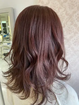 カラー ヒヨシ ルナのヘアスタイル