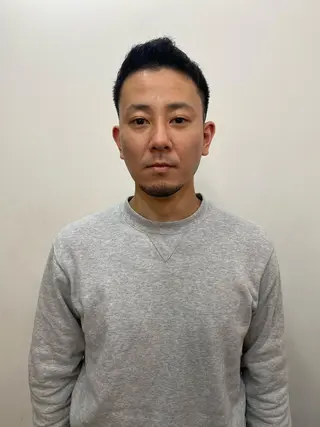 ショート メンズ ブリーチカラー急募✨ KENICHIのヘアスタイル