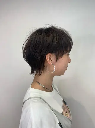 ショート 坪井 彰吾のヘアスタイル