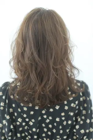 ミディアム カラー パーマ ヘアアレンジ メンズ キッズ ネイル マツエク・マツパ EnBlesS西宮 マンツーマン神道有基のヘアスタイル