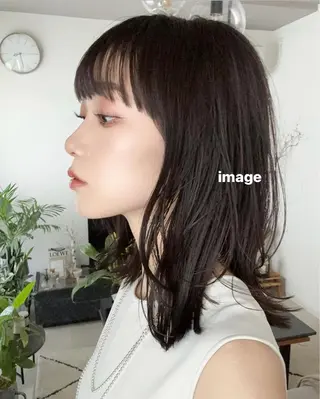 ミディアム 髪質改善ストレート Airi🪽🫧のヘアスタイル