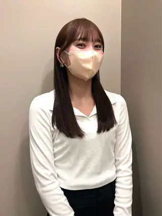 セミロング ニュアンスヘア🪡 nenekaのヘアスタイル