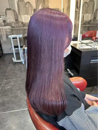 セミロング カラー 𖧷 ⁺. 大人ヘア Yui 𓂃𓈒𓏸のヘアスタイル