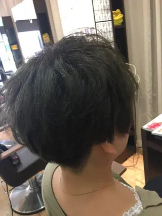 ショート 【寺田町】ソリハシ アキラのヘアスタイル