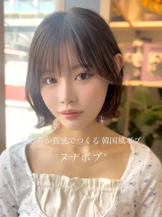 ミディアム 山中 欧輔のヘアスタイル