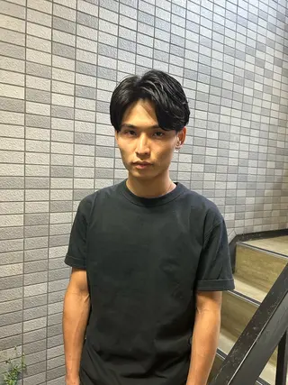 ショート パーマ メンズ 💈メンズ短髪特化 ✂︎伊藤大輝💈のヘアスタイル