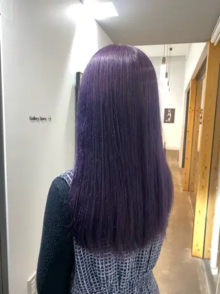 ロング 宇野 鈴花のヘアスタイル