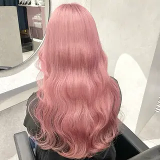 ロング ハイトーン✨ 縮毛矯正💎/あいりのヘアスタイル