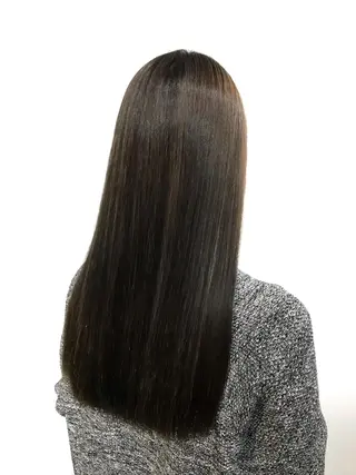 ロング カラー LUXBE LUCE ひなののヘアスタイル