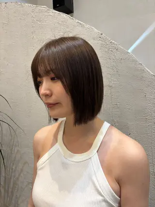 ショート カラー TAP /金沢市 瀧川優羽 ໒꒱· ﾟのヘアスタイル