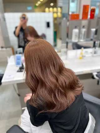 ロング カラー ヘアアレンジ 巻きラク♡レイヤー 🦢こころのヘアスタイル