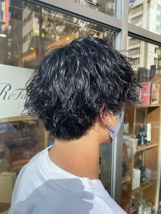 パーマ メンズ ヘアアレンジ 🌿あがりれいなのその他イメージ
