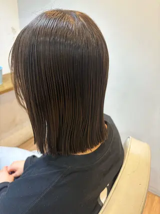 ミディアム 韓国ヘアー🇰🇷 MIWAのヘアスタイル