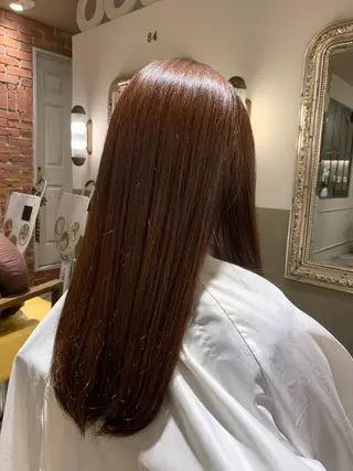 ロング カラー 韓国スタイル🇰🇷 annaのヘアスタイル