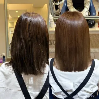 ミディアム 藤本 早耶のヘアスタイル