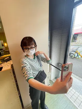 ショート カラー yui/ layer cutのヘアスタイル